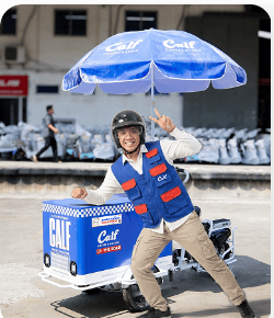 Pengguna POSe dari Kopi Calf